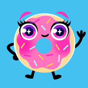 Celeste Donuts Art 