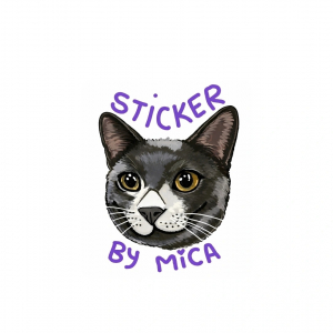 Sticker by Mica