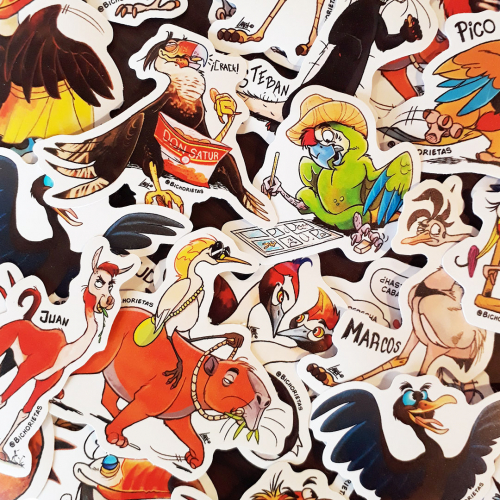 Bichorietas - Expositores de Sticker Fest